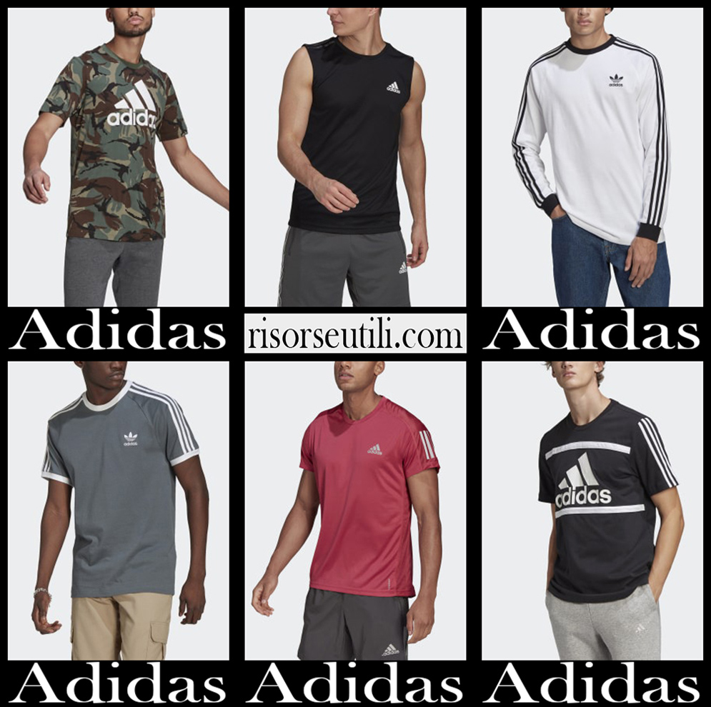 New arrivals Adidas t shirts 2021 mens clothing