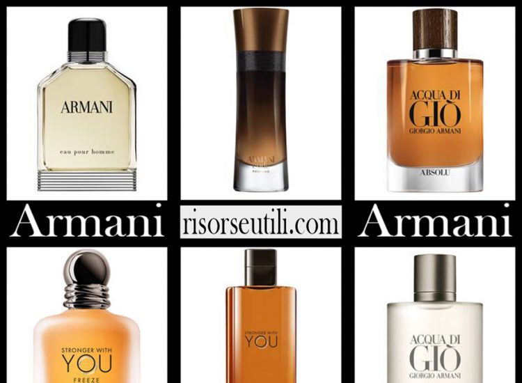 New arrivals Armani perfumes 2021 gift ideas for men