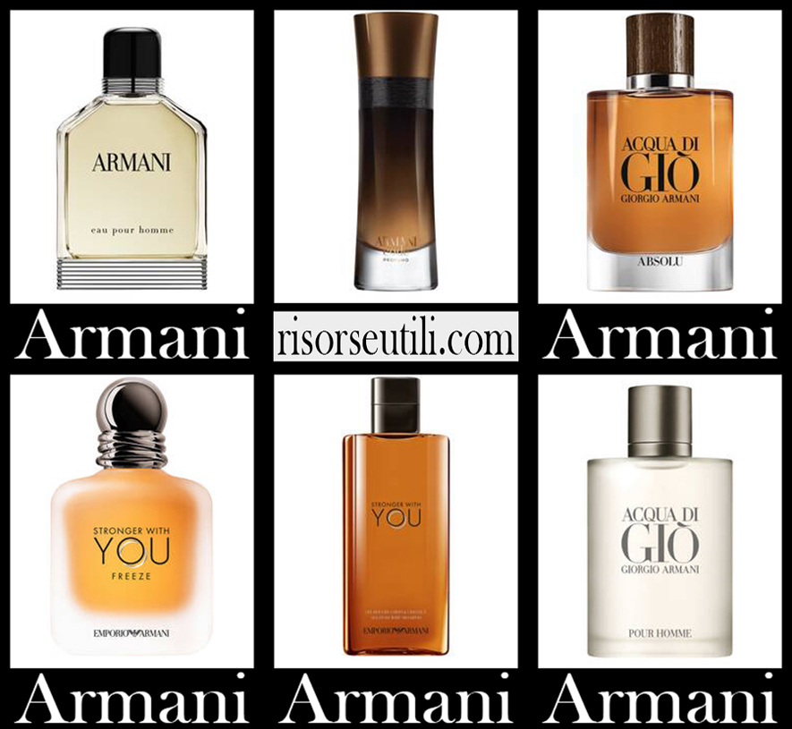 New arrivals Armani perfumes 2021 gift ideas for men