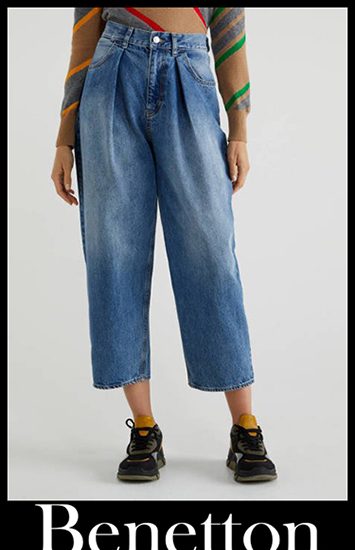 New arrivals Benetton jeans 2021 womens clothing denim 1