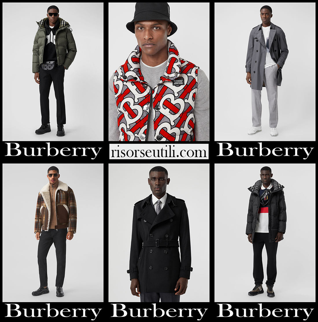 New arrivals Burberry jackets 2021 mens clothing