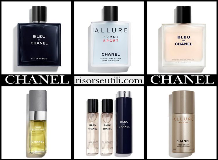 New arrivals Chanel perfumes 2021 gift ideas for men