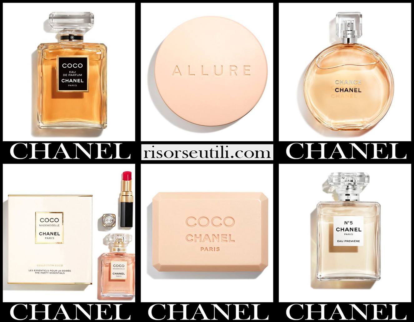 New arrivals Chanel perfumes 2021 gift ideas for women