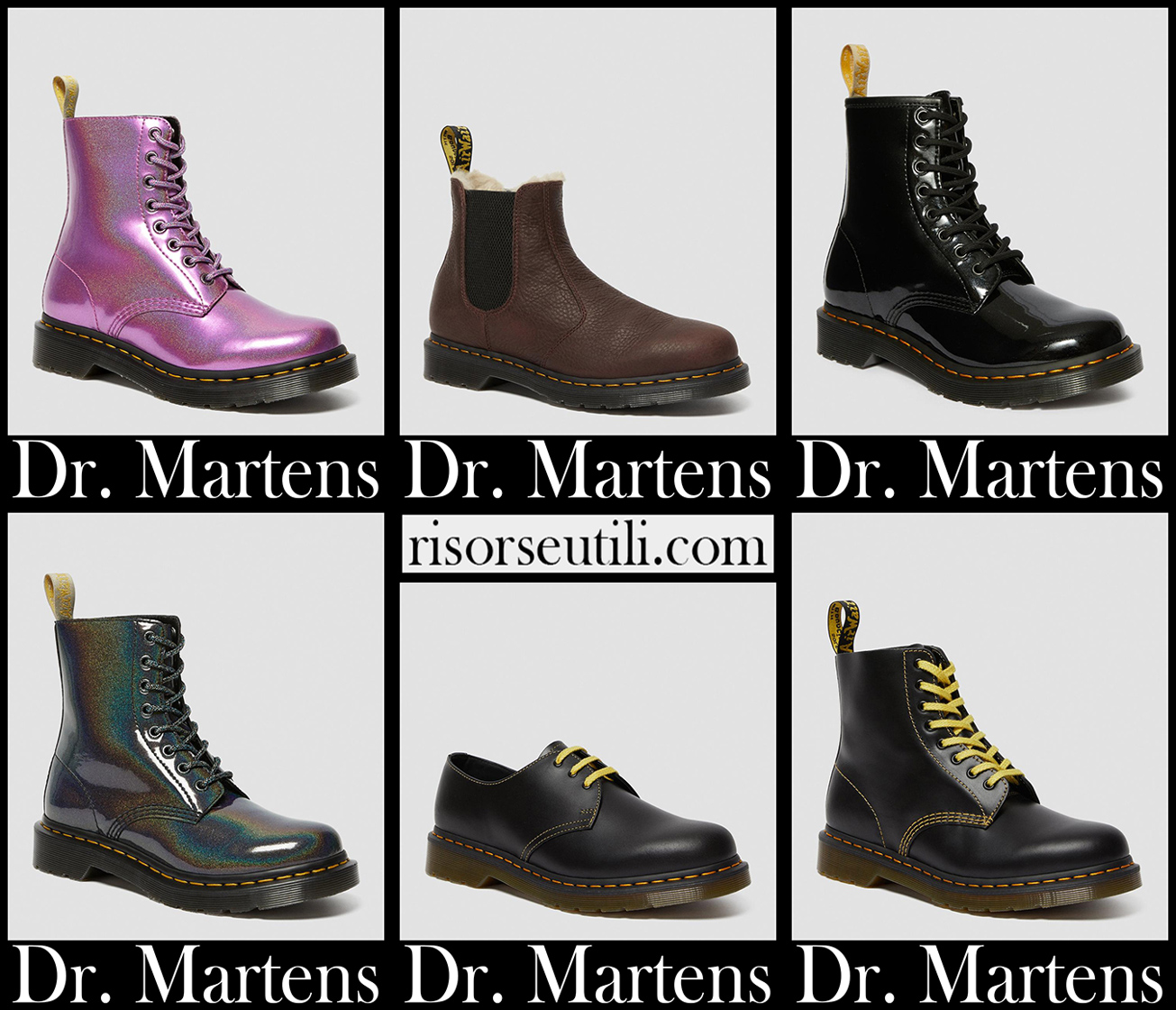 New arrivals Dr. Martens shoes 2021 womens boots