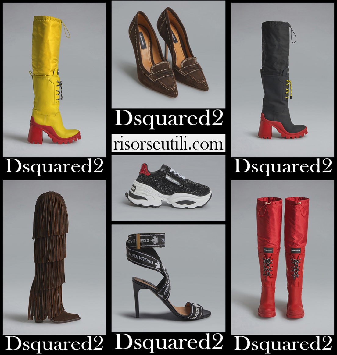 New arrivals Dsquared2 shoes 2021 womens footwear
