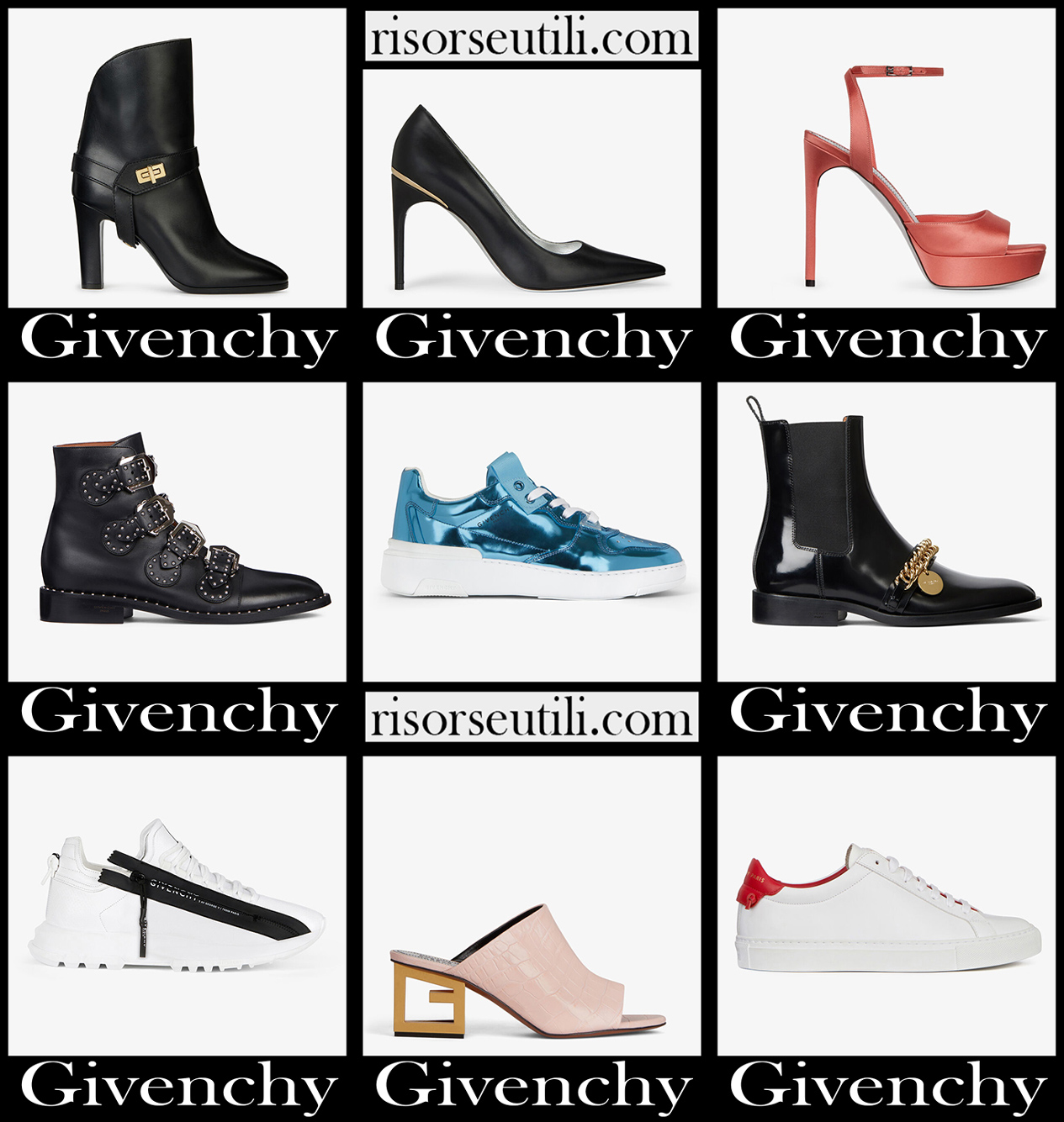New arrivals Givenchy shoes 2021 womens footwear