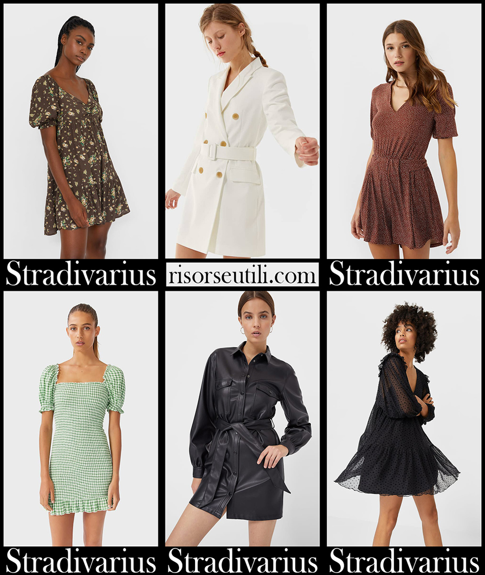 New arrivals Stradivarius dresses 2021 womens clothing