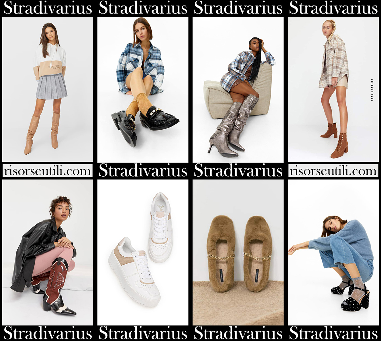 New arrivals Stradivarius shoes 2021 womens footwear