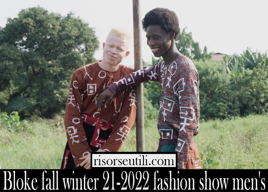 Bloke fall winter 21 2022 fashion show mens