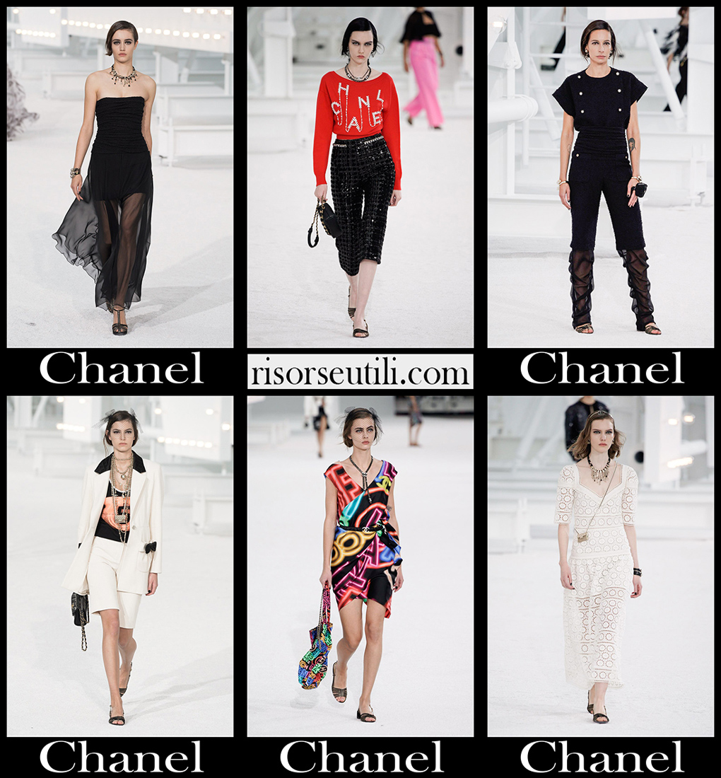 Chanel spring summer 2021 fashion collection womens Chanel spring summer 2021 fashion collection womens
