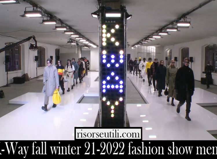 K Way fall winter 21 2022 fashion show mens