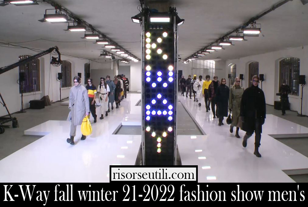 K Way fall winter 21 2022 fashion show mens