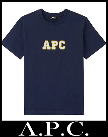 New arrivals A.P.C. t shirts 2021 mens clothing 12