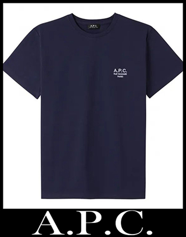 New arrivals A.P.C. t shirts 2021 mens clothing 6