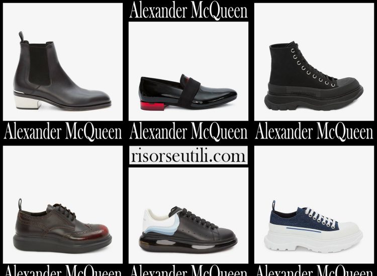 New arrivals Alexander McQueen shoes 2021 mens