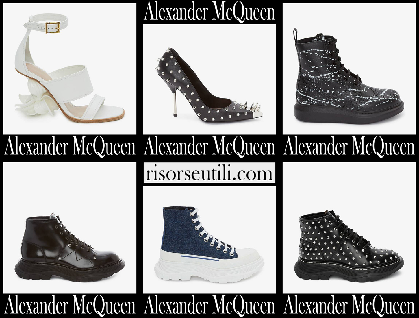 New arrivals Alexander McQueen shoes 2021 womens