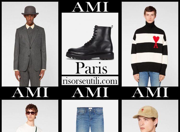 New arrivals Ami 2021 mens clothing collection