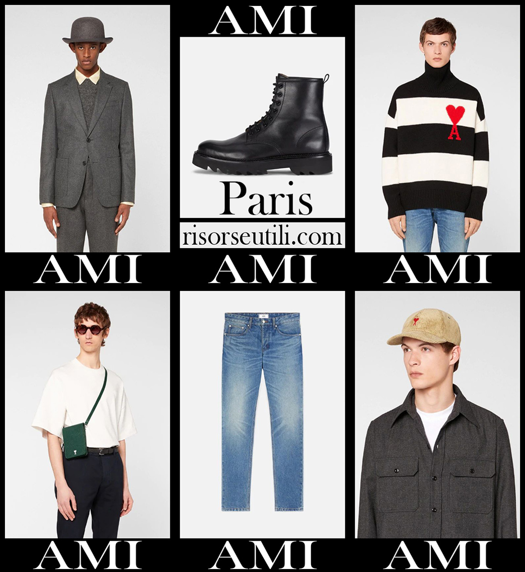 New arrivals Ami 2021 mens clothing collection