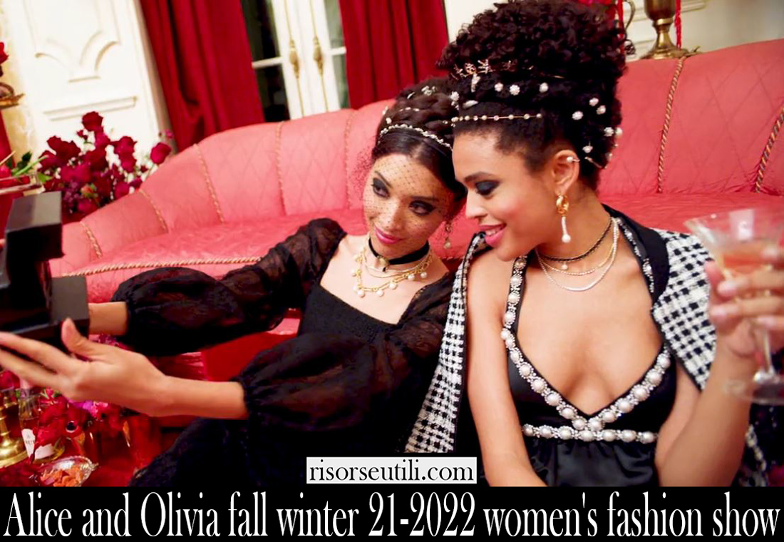 Alice Olivia fall winter 21 2022 womens fashion show