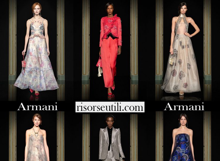 Armani spring summer 2021 womens fashion couture