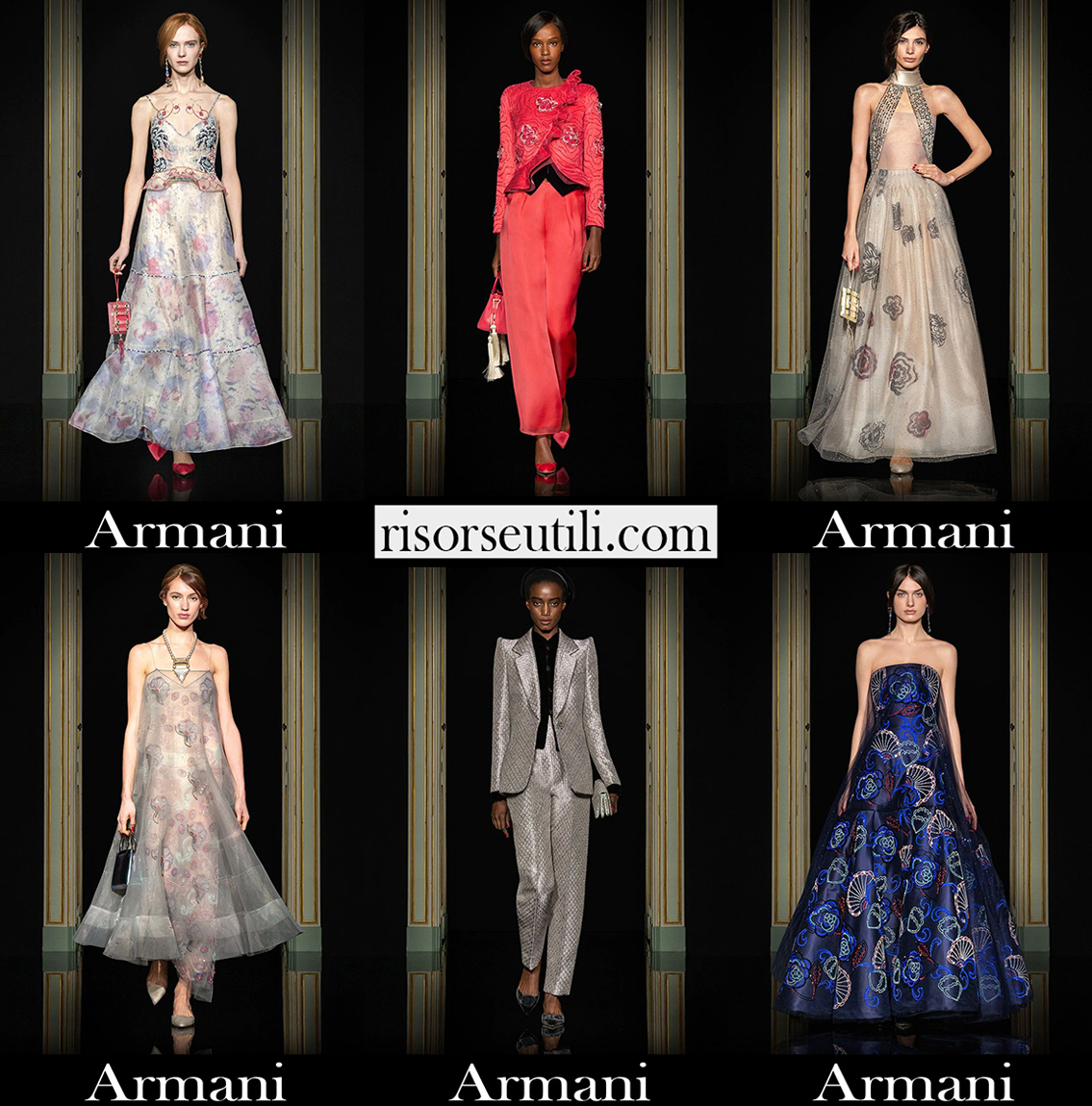 Armani spring summer 2021 womens fashion couture