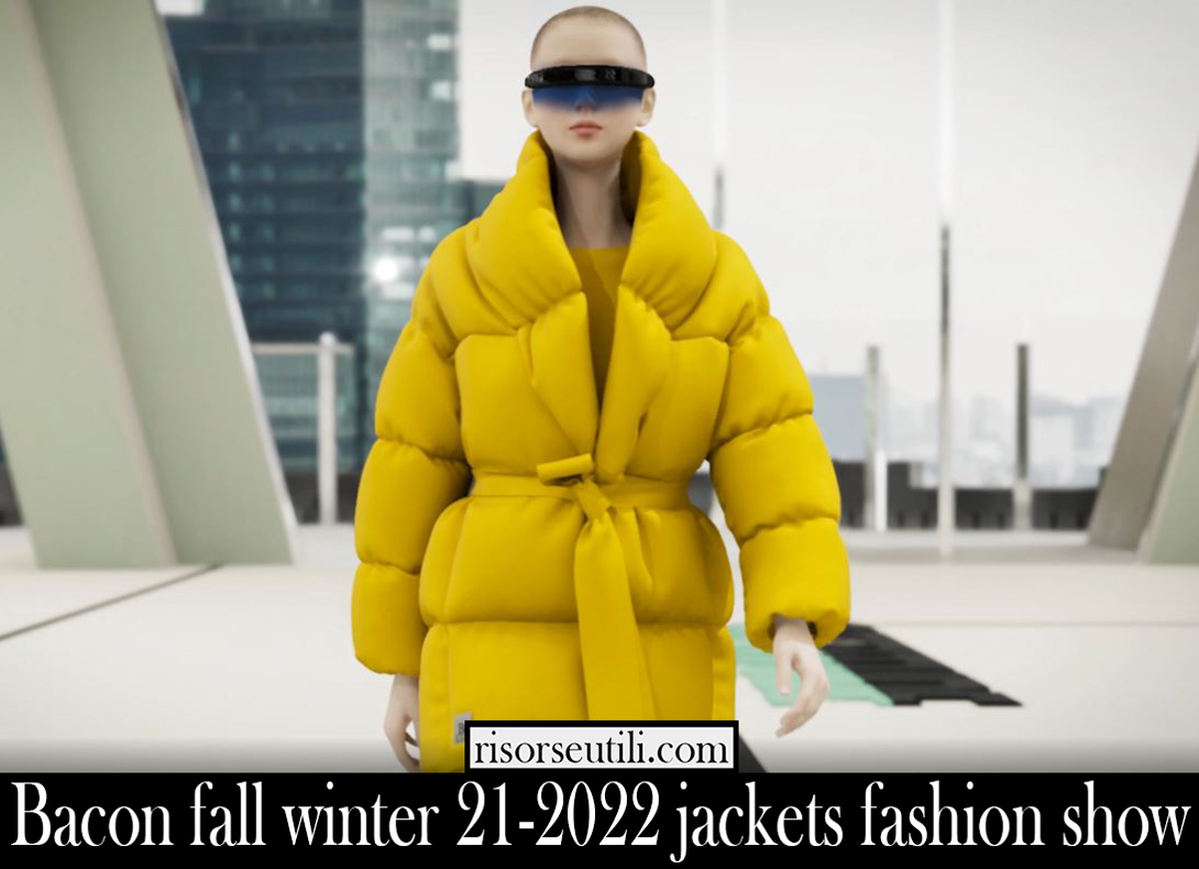 Bacon fall winter 21 2022 jackets fashion show