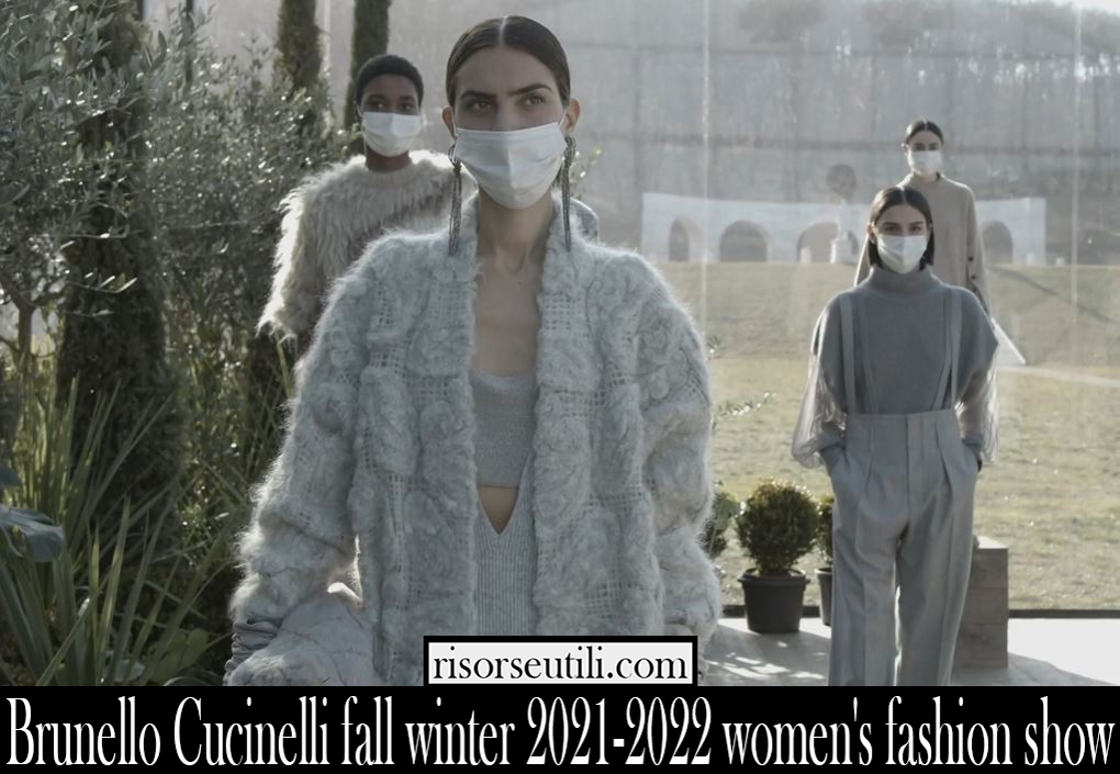 Brunello Cucinelli fall winter 2021 2022 womens fashion show