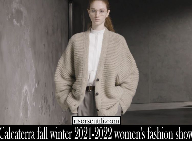 Calcaterra fall winter 2021 2022 womens fashion show
