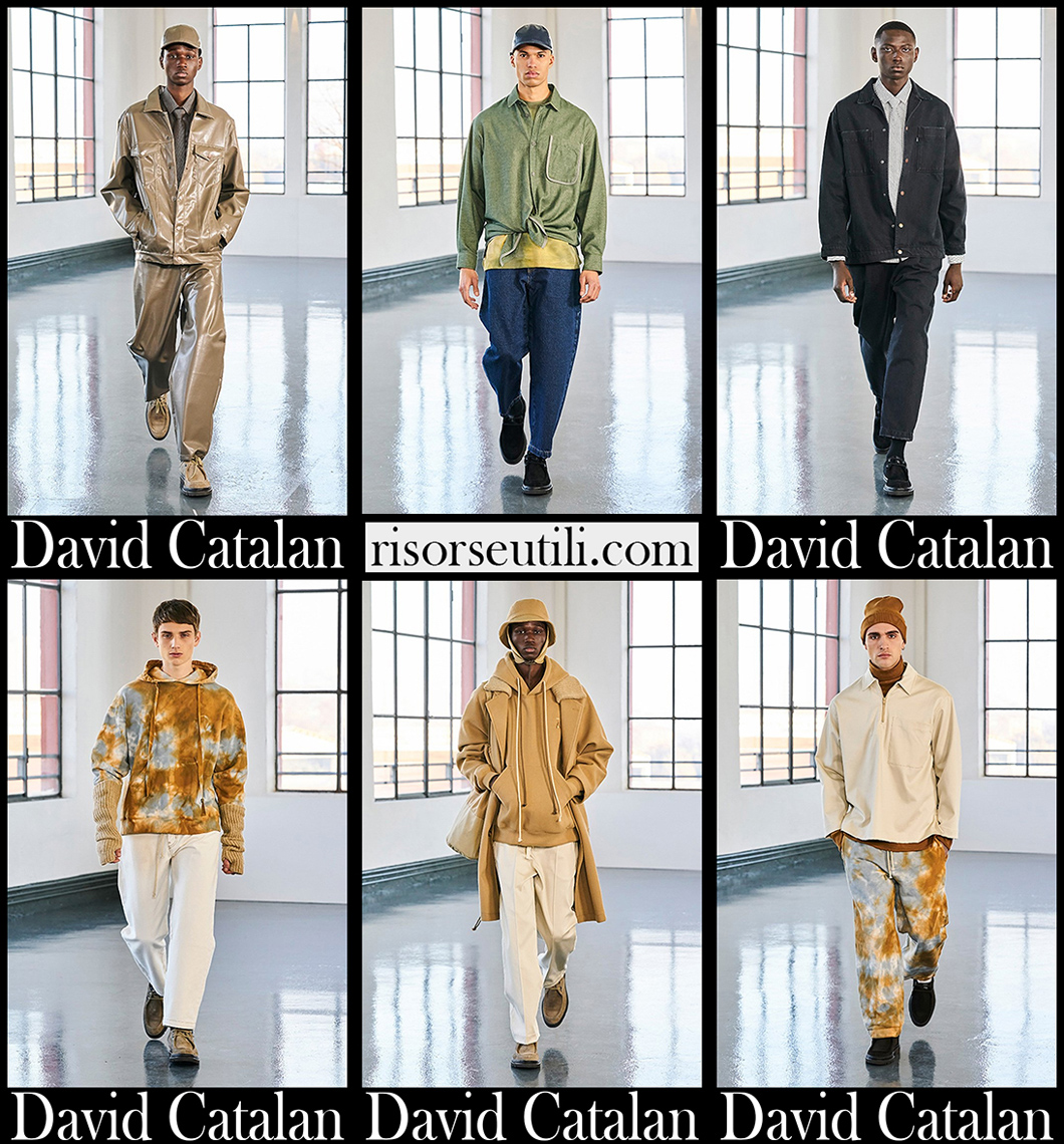 David Catalan fall winter 21 2022 mens fashion collection