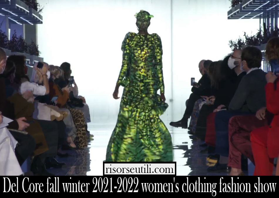 Del Core fall winter 2021 2022 womens clothing fashion show