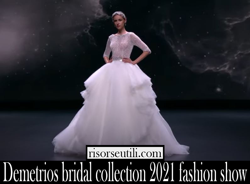 Demetrios bridal collection 2021 fashion show