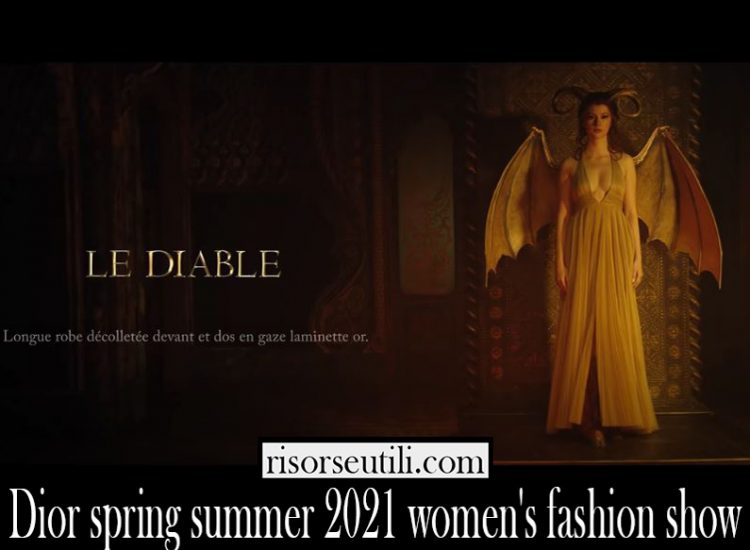 Dior spring summer 2021 womens fashion show