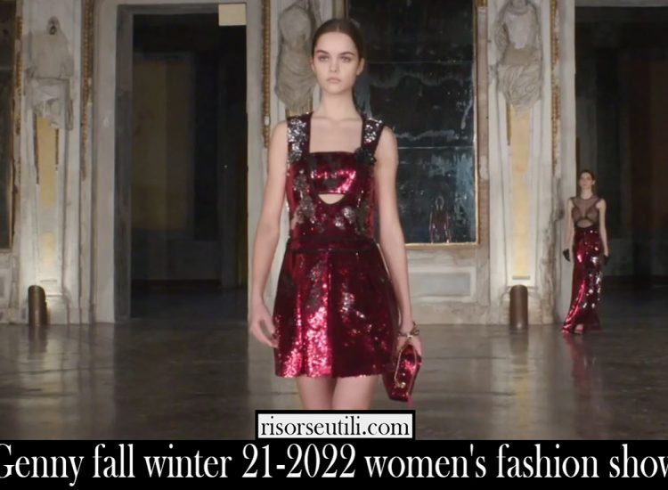 Genny fall winter 21 2022 womens fashion show