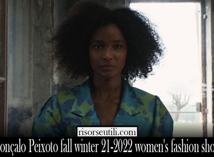 Goncalo Peixoto fall winter 21 2022 womens fashion show