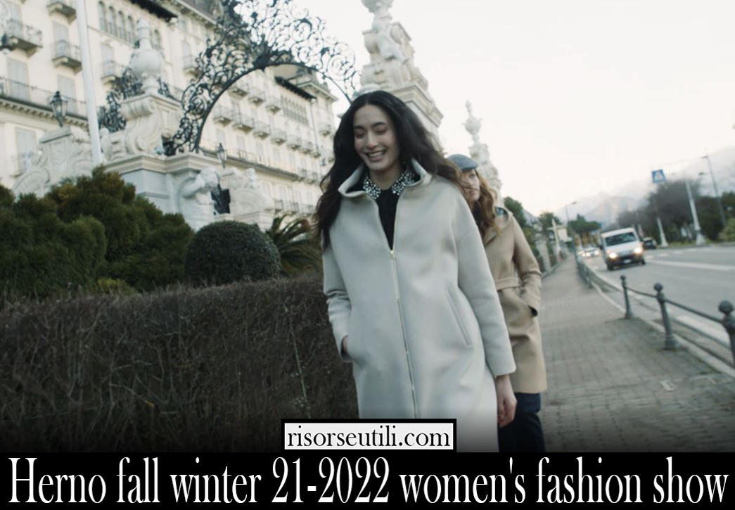 Herno fall winter 21 2022 womens fashion show