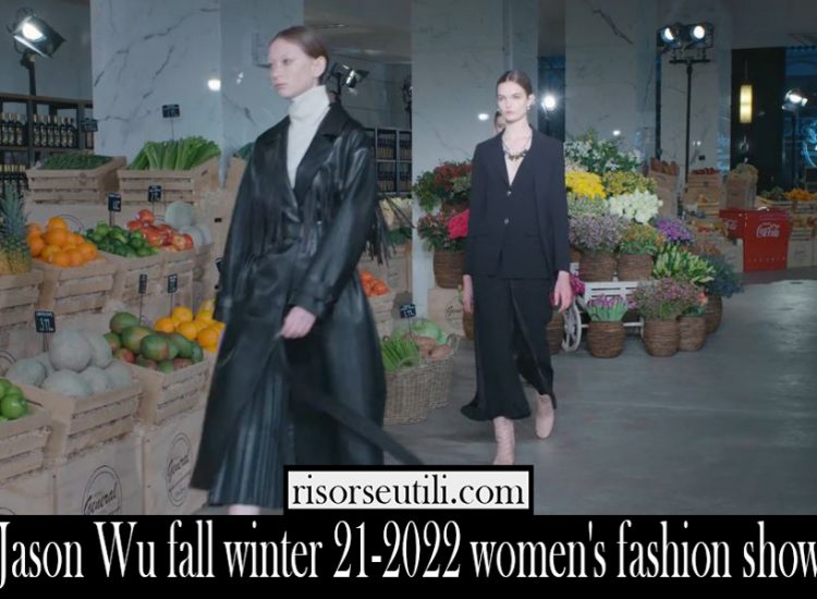 Jason Wu fall winter 21 2022 womens fashion show