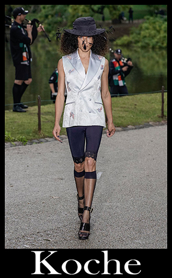 Koche spring summer 2021 womens fashion collection 17 Koche spring summer 2021 womens fashion collection 17
