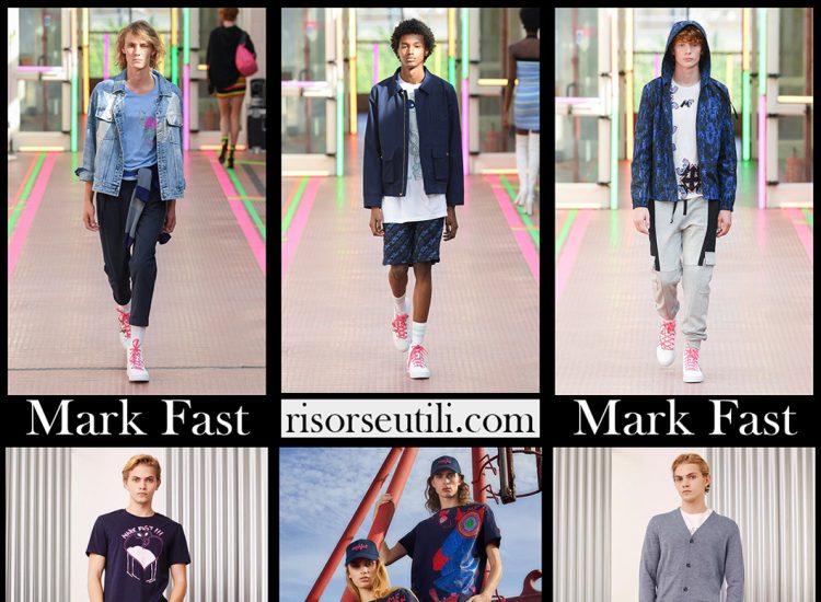 Mark Fast spring summer 2021 mens fashion collection