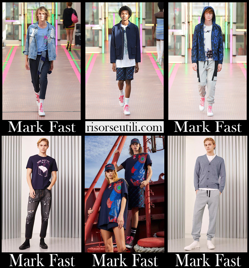 Mark Fast spring summer 2021 mens fashion collection