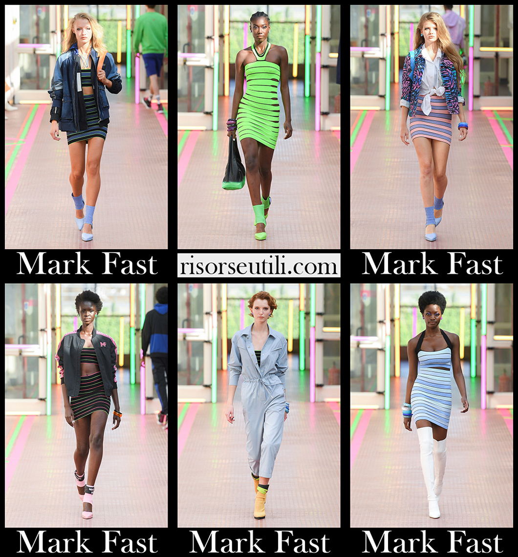 Mark Fast spring summer 2021 womens fashion collection Mark Fast spring summer 2021 womens fashion collection