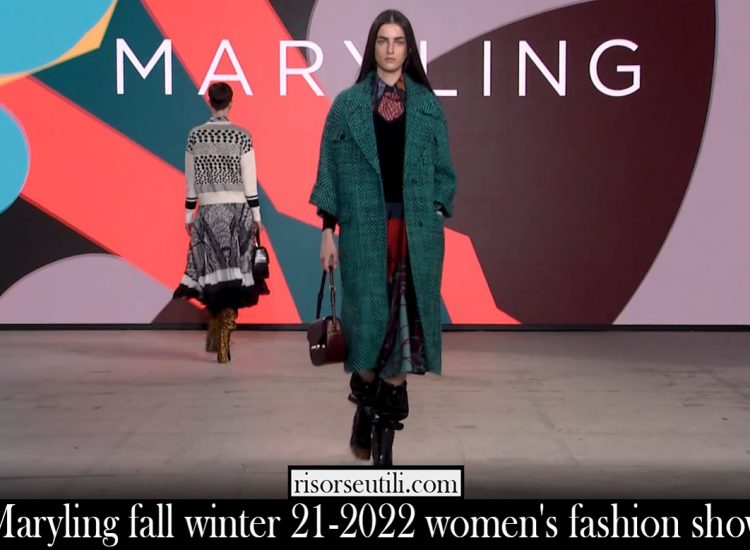 Maryling fall winter 21 2022 womens fashion show
