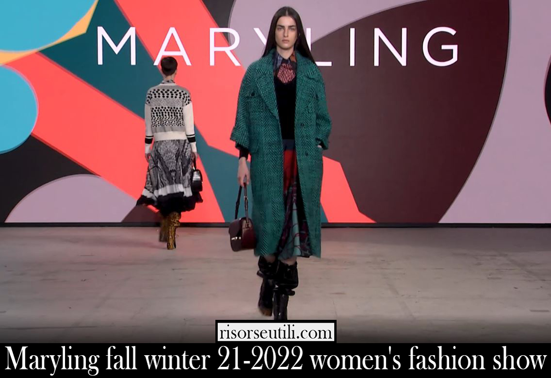 Maryling fall winter 21 2022 womens fashion show