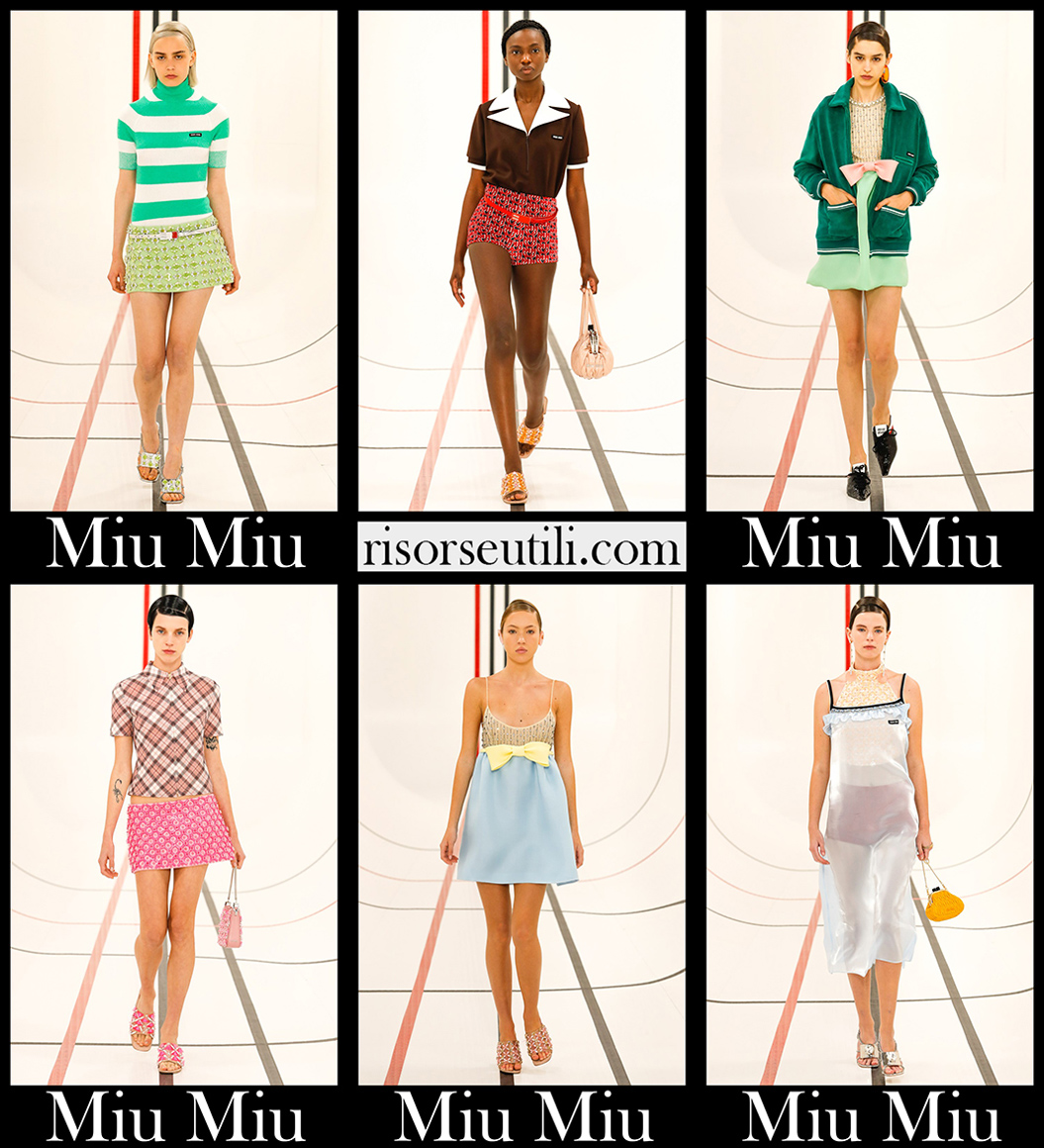 Miu Miu spring summer 2021 womens fashion clothing