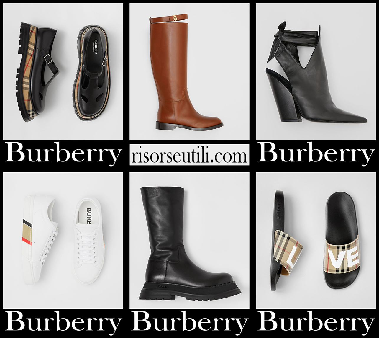 New arrivals Burberry shoes 2021 womens footwear