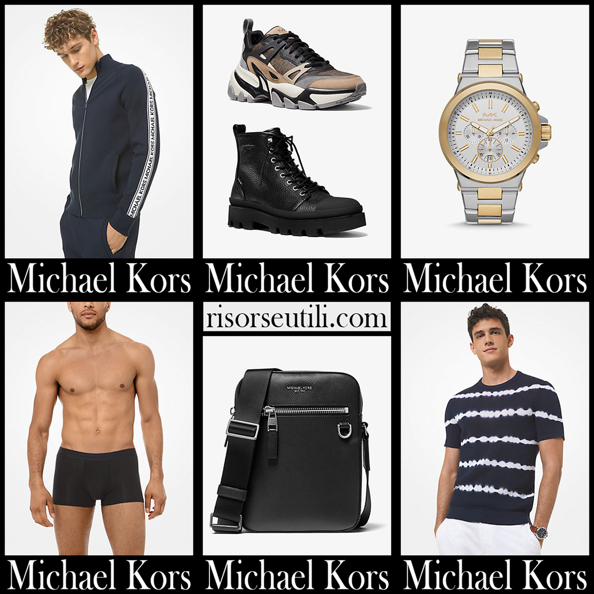 New arrivals Michael Kors 2021 mens clothing collection