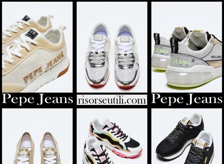 New arrivals Pepe Jeans sneakers 2021 womens shoes