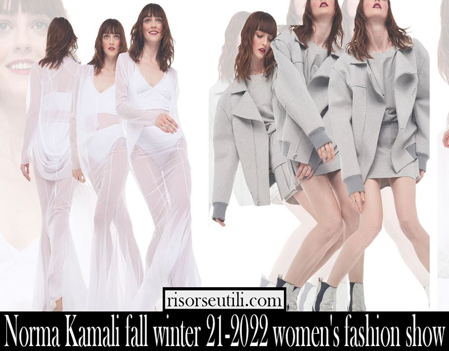 Norma Kamali fall winter 21 2022 womens fashion show