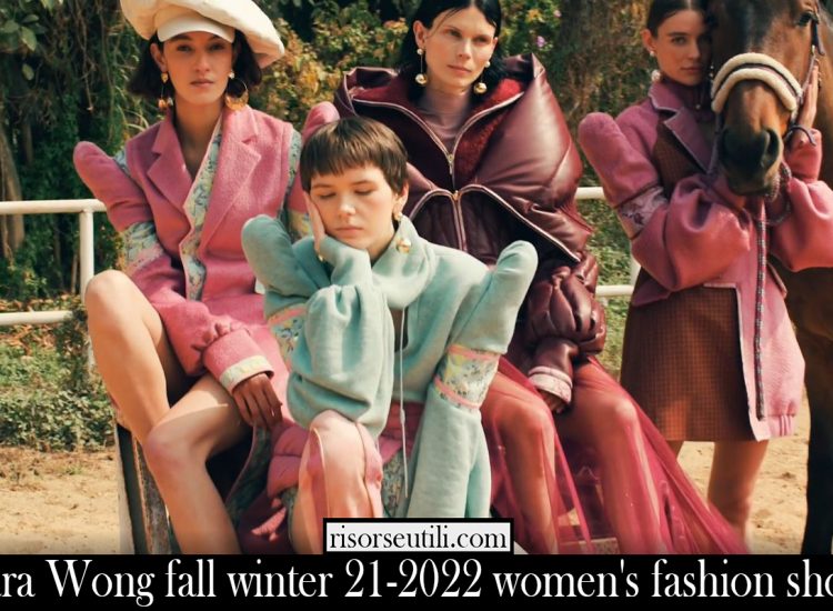 Sara Wong fall winter 21 2022 womens fashion show