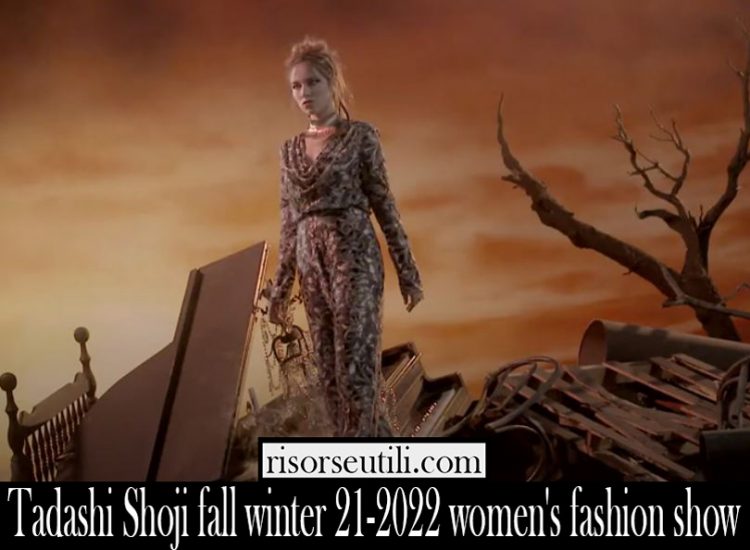 Tadashi Shoji fall winter 21 2022 womens fashion show