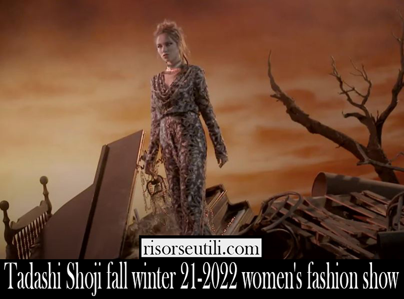 Tadashi Shoji fall winter 21 2022 womens fashion show